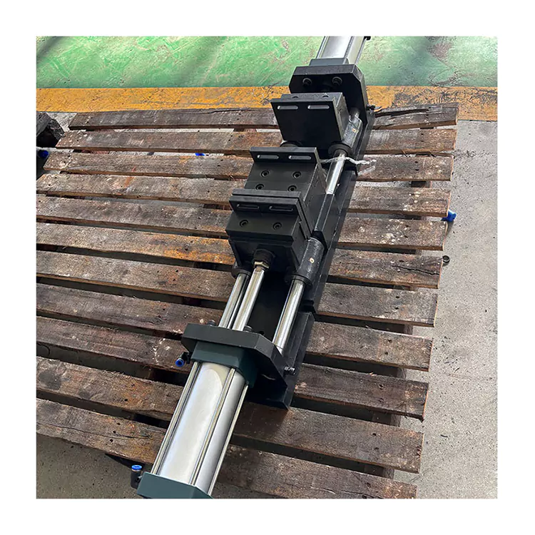 डबल एकल खुला वायवीय फ्लैट वाइस